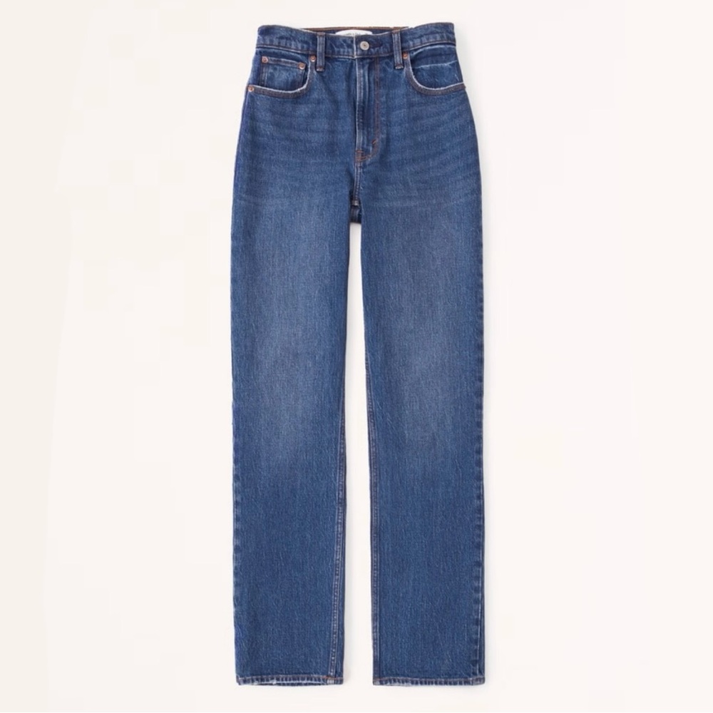 Abercrombie & Fitch Ultra High Rise 90s Straight Jeans